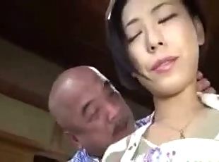 enfermera, japonés, dad-girl, hija, papi