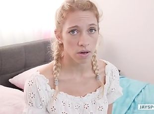 JAY'S POV - TIny Teen Gets Caught and Creampied by her Step Dad