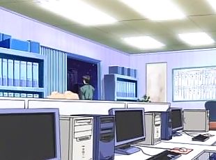 escritório, hentai