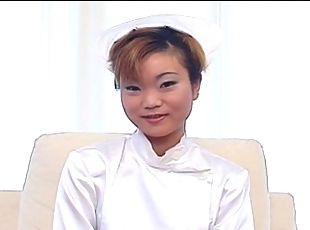 asiatique, infirmière, japonais