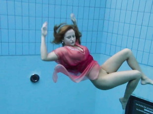 público, 18-anos, piscina, apertado, biquini, por-baixo-de-água