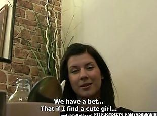 Czech Streets - Young Teen Girl Gets it Hard in Hotel Room