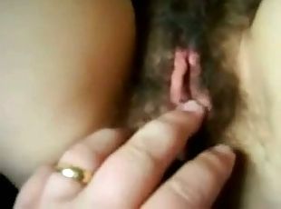 Russian Hairy Wife! Amateur!