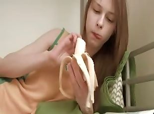 бананом