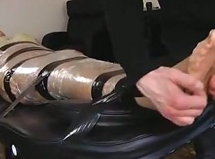Girl Mummified And Tickled On Her Bare Feet