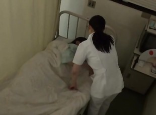 infermiere, giapponesi, uniformi, tettine