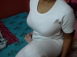 Indian Bhabhi big tits hindi sexy video homemade-HD