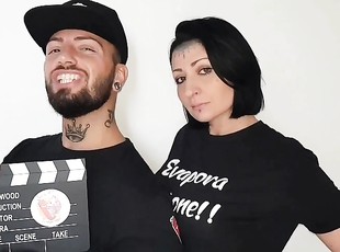 Horny lovers meet after quarantine for a long sex session - Ladymuffin