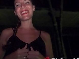 DRUNK GIRL FUCKED AFTER POOL PARTY TO WIN A BET - MYSWEETAPPLE