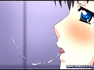 hentai, dusche